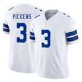 Johmsee D.Cowboys #3 George Pickens Player White Vapor F.U.S.E. Limited Stitched Jerseys