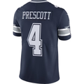 Johmsee D.Cowboys #4 Dak Prescott Navy Vapor Limited Player Stitched Jerseys