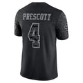 Johmsee D.Cowboys #4 Dak Prescott Player Black RFLCTV Limited Stitched Jerseys