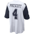 Johmsee D.Cowboys #4 Dak Prescott Player White Alternate Game Stitched Jerseys
