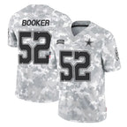 Johmsee D.Cowboys #52 Tyler Booker Player Arctic Camo Salute to Service Limited Home Game Stitched Jerseys