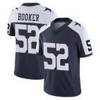 Johmsee D.Cowboys #52 Tyler Booker Player Navy-White Limited Alternate Vapor Untouchable Home Game Stitched Jerseys