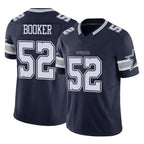 Johmsee D.Cowboys #52 Tyler Booker Player Navy Limited Vapor F.U.S.E. Home Game Stitched Jerseys