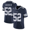 Johmsee D.Cowboys #52 Tyler Booker Player Navy Vapor Untouchable Limited Home Game Stitched Jerseys