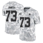 Johmsee D.Cowboys #73 Tyler Smith Player Arctic Camo Salute to Service Limited Home Game Stitched Jerseys