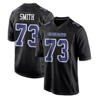 Johmsee D.Cowboys #73 Tyler Smith Player Carbon Black Fashion Home Game Stitched Jerseys