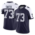 Johmsee D.Cowboys #73 Tyler Smith Player Navy-White Limited Alternate Vapor F.U.S.E. Home Game Stitched Jerseys