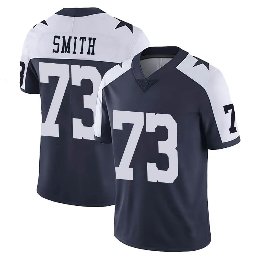 Johmsee D.Cowboys #73 Tyler Smith Player Navy-White Limited Alternate Vapor Untouchable Home Game Stitched Jerseys