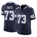 Johmsee D.Cowboys #73 Tyler Smith Player Navy Limited Vapor F.U.S.E. Home Game Stitched Jerseys