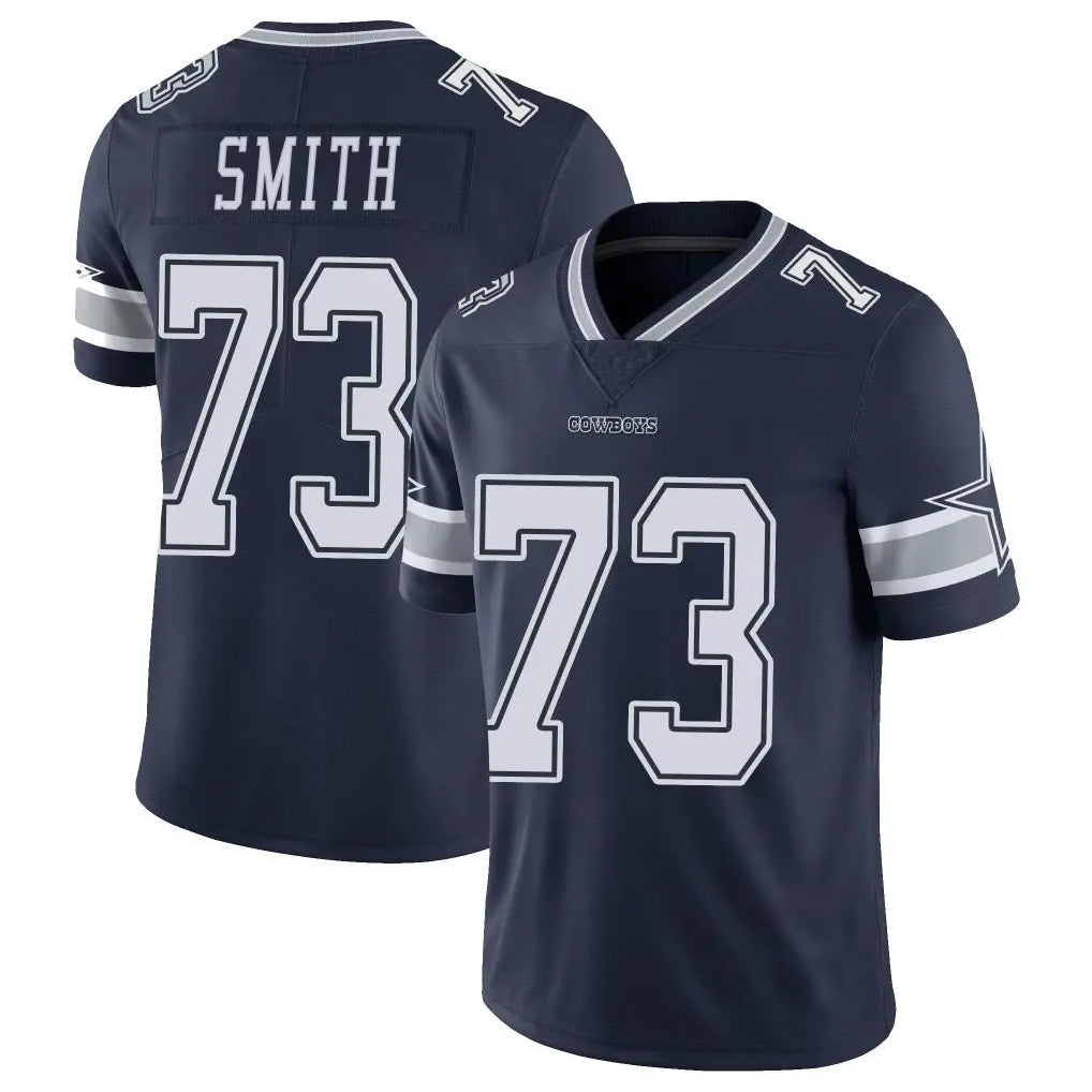 Johmsee D.Cowboys #73 Tyler Smith Player Navy Vapor Untouchable Limited Home Game Stitched Jerseys