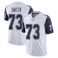 Johmsee D.Cowboys #73 Tyler Smith Player White-Navy Limited Color Rush Vapor Untouchable Home Game Stitched Jerseys