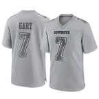 Johmsee D.Cowboys #7 Rashan Gary Player Gray Atmosphere Fashion Home Game Stitched Jerseys