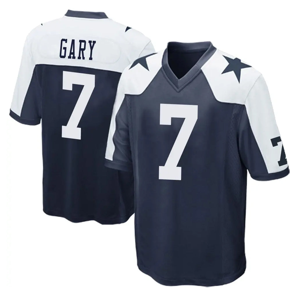 Johmsee D.Cowboys #7 Rashan Gary Player Navy-White Alternate Home Game Stitched Jerseys