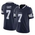 Johmsee D.Cowboys #7 Rashan Gary Player Navy Limited Vapor F.U.S.E. Home Game Stitched Jerseys
