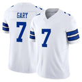 Johmsee D.Cowboys #7 Rashan Gary Player White Limited Vapor F.U.S.E. Home Game Stitched Jerseys