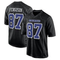 Johmsee D.Cowboys #87 Jake Ferguson Player Carbon Black Fashion Stitched Jerseys