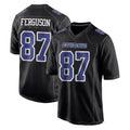 Johmsee D.Cowboys #87 Jake Ferguson Player Carbon Black Fashion Home Game Stitched Jerseys
