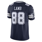 Johmsee D.Cowboys #88 CeeDee Lamb Navy Vapor F.U.S.E. Limited Stitched Jersey
