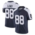 Johmsee D.Cowboys #88 CeeDee Lamb Player Navy-White Limited Alternate Vapor Untouchable Home Game Stitched Jerseys
