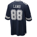 Johmsee D.Cowboys #88 CeeDee Lamb Player Navy Home Game Stitched Jerseys