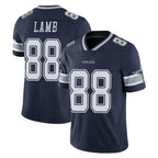 Johmsee D.Cowboys #88 CeeDee Lamb Player Navy Vapor Untouchable Limited Home Game Stitched Jerseys