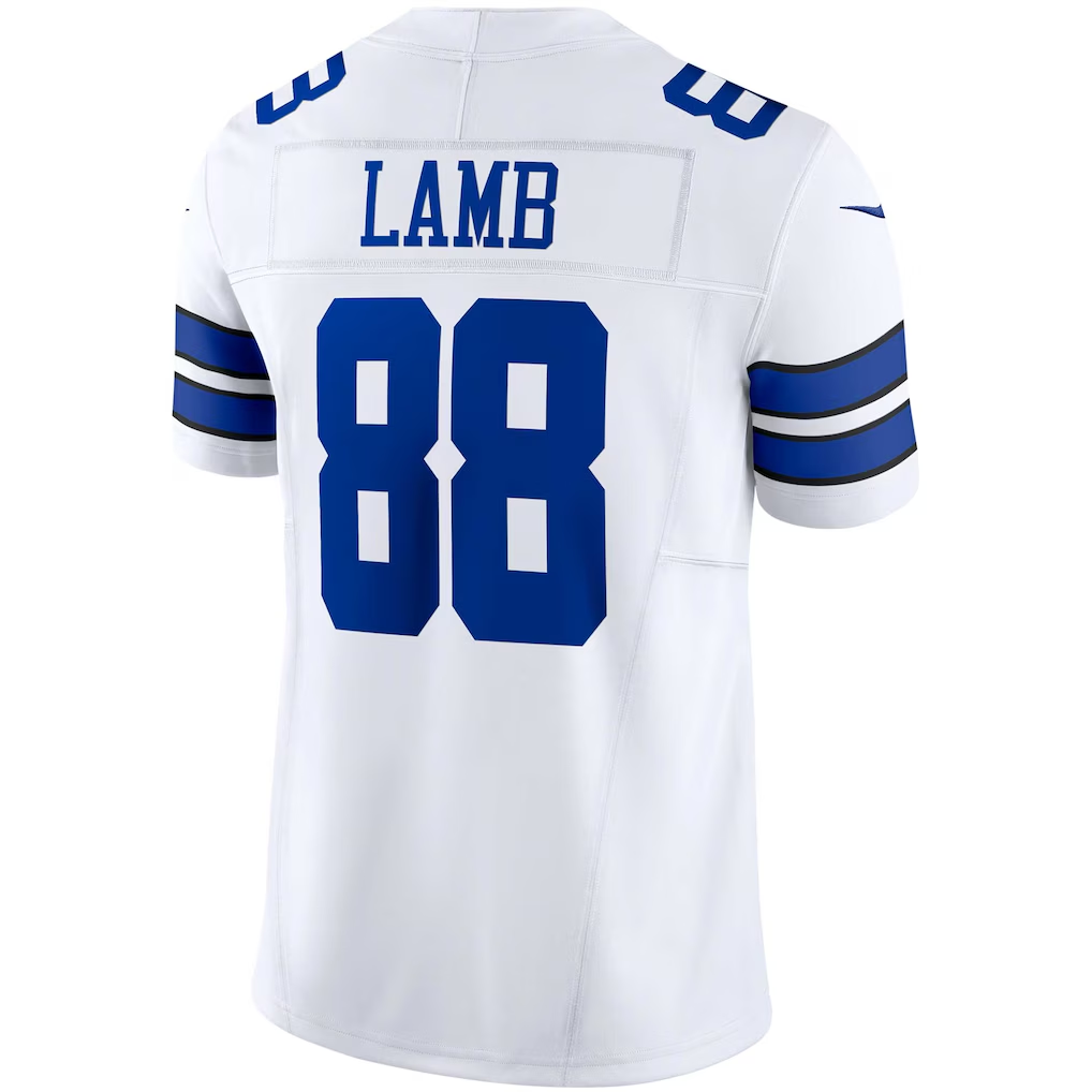 Johmsee D.Cowboys #88 CeeDee Lamb White Vapor F.U.S.E. Limited Stitched Jerseys