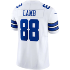 Johmsee D.Cowboys #88 CeeDee Lamb White Vapor F.U.S.E. Limited Stitched Jerseys