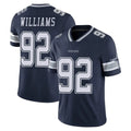 Johmsee D.Cowboys #92 Quinnen Williams Player Navy Vapor Untouchable Limited Home Game Stitched Jerseys