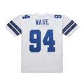 Johmsee D.Cowboys #94 DeMarcus Ware Mitchell & Ness White 2005 Legacy Replica Jersey  Stitched Puhic Game Jerseys