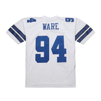 Johmsee D.Cowboys #94 DeMarcus Ware Mitchell & Ness White 2005 Legacy Replica Jersey  Stitched Puhic Game Jerseys
