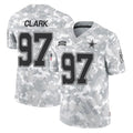 Johmsee D.Cowboys #97 Kenny Clark Player Arctic Camo Salute to Service Limited Home Game Stitched Jerseys