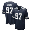Johmsee D.Cowboys #97 Kenny Clark Player Navy Home Game Stitched Jerseys