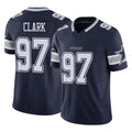 Johmsee D.Cowboys #97 Kenny Clark Player Navy Limited Vapor F.U.S.E. Home Game Stitched Jerseys