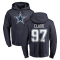 Johmsee D.Cowboys #97 Kenny Clark Player Navy Pullover Hoodies Limited Stitched Jerseys