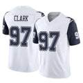 Johmsee D.Cowboys #97 Kenny Clark Player White-Navy Limited Vapor F.U.S.E. Home Game Stitched Jerseys
