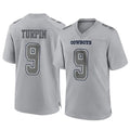 Johmsee D.Cowboys #9 KaVontae Turpin Player Gray Atmosphere Fashion Home Game Stitched Jerseys