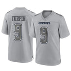 Johmsee D.Cowboys #9 KaVontae Turpin Player Gray Atmosphere Fashion Home Game Stitched Jerseys