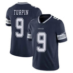 Johmsee D.Cowboys #9 KaVontae Turpin Player Navy Vapor Untouchable Limited Home Game Stitched Jerseys