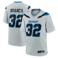 Johmsee D.Lions #32 Brian Branch Silver 2026 Rivalries Collection Game Stitched Jerseys