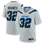 Johmsee D.Lions #32 Brian Branch Silver 2026 Rivalries Collection Game Stitched Jerseys