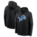 Johmsee D.Lions Black Salute to Service Pullover Hoodies Limited Blank Player Stitched Jerseys