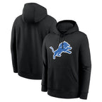 Johmsee D.Lions Black Salute to Service Pullover Hoodies Limited Blank Player Stitched Jerseys