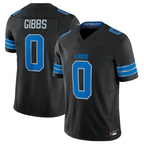 Johmsee D.Lions #0 Jahmyr Gibbs Player Black Vapor F.U.S.E. Limited Replica Stitched Jerseys