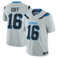 Johmsee D.Lions #16 Jared Goff Silver 2026 Rivalries Collection Limited Stitched Jerseys