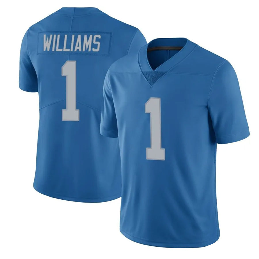 Johmsee D.Lions #1 Jameson Williams Player Brown Salute To Service Limited Stitched Jerseys
