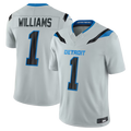 Johmsee D.Lions #1 Jameson Williams Silver 2026 Rivalries Collection Limited Stitched Jerseys
