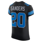 Johmsee D.Lions #20 Barry Sanders Black Alternate Vapor F.U.S.E. Elite Stitched Jerseys