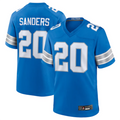 Johmsee D.Lions #20 Barry Sanders Player Blue Game Stitched Jerseys