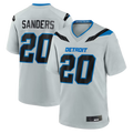 Johmsee D.Lions #20 Barry Sanders Silver 2026 Rivalries Collection Game Stitched Jerseys