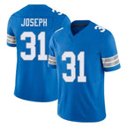 Johmsee D.Lions #31 Kerby Joseph Player Blue Limited Vapor F.U.S.E. Alternate Home Game Stitched Jerseys